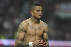 Kevin Prince Boateng e i suoi tattoo ( (Foto Dino Panato/Getty Images)