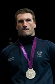 Silver medalist Roberto Cammarelle of It