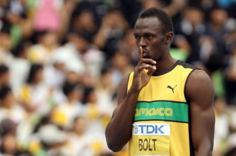 Uno dei re dello sport mondiale, Usain Bolt, agli scorsi Mondiali di atletica di Daegu nel 2011 (Getty Images)