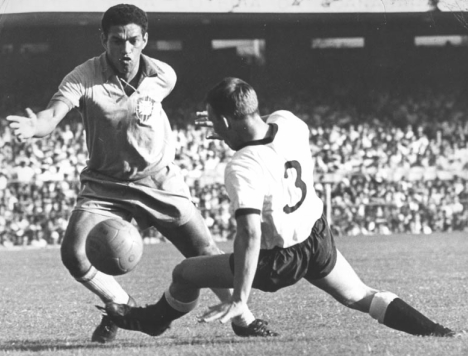 Garrincha, il campione brasiliano scomparso il 20 gennaio del 1983