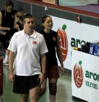 Chiappini nel periodo in cui è stato commissario tecnico della nazionale turca femminile