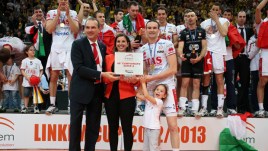 Sintini premiato MVP della finale scudetto (foto Trabalza)